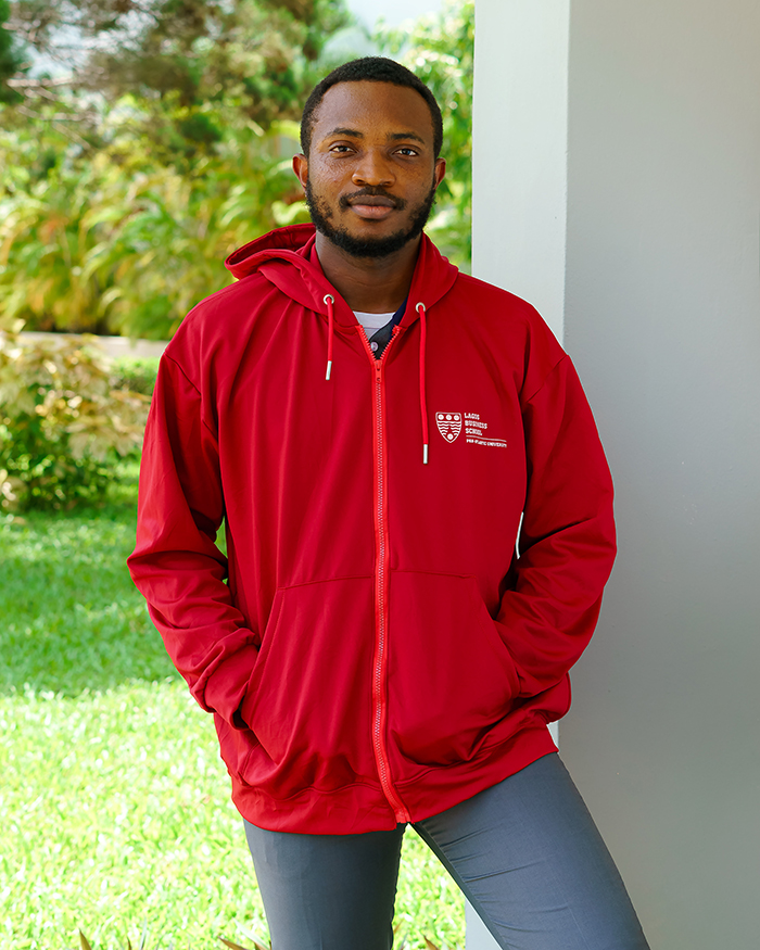 Zip-up Hoodie - Red - Large | LBS Store - Branded Items at your fingertips